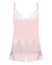 Bamboo cami shorts Set 03337 pink