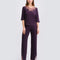 Bamboo Pajamas 3/4 sleeve 03338 graphite