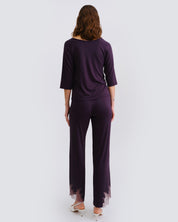 Bamboo Pajamas 3/4 sleeve 03338 graphite