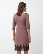 Bamboo Nightgown 3/4 sleeve 03339 ash rose
