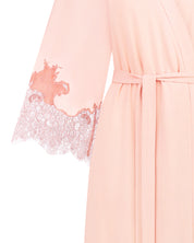 Bamboo 3/4 sleeve Robe 03340 sepia rose
