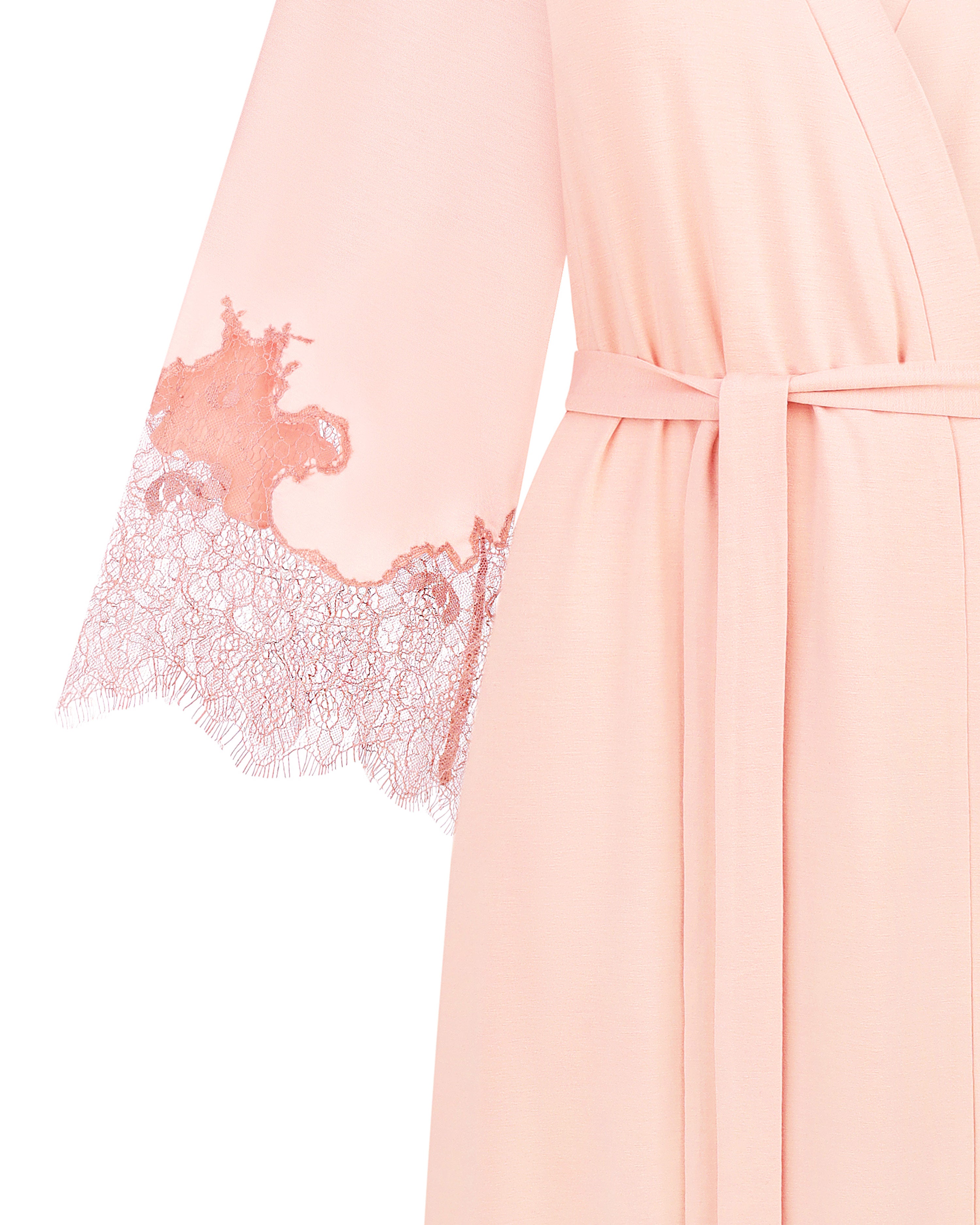 Bamboo 3/4 sleeve Robe 03340 sepia rose