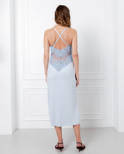 Bamboo Nightgown 03347 icy blue