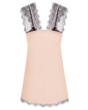 Bamboo Chemise cap-sleeve 03354 beige noir