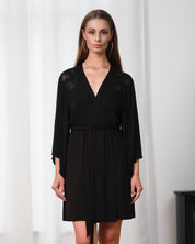 Bamboo Robe 03358 black