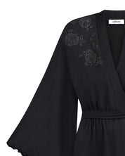 Bamboo Robe 03358 black