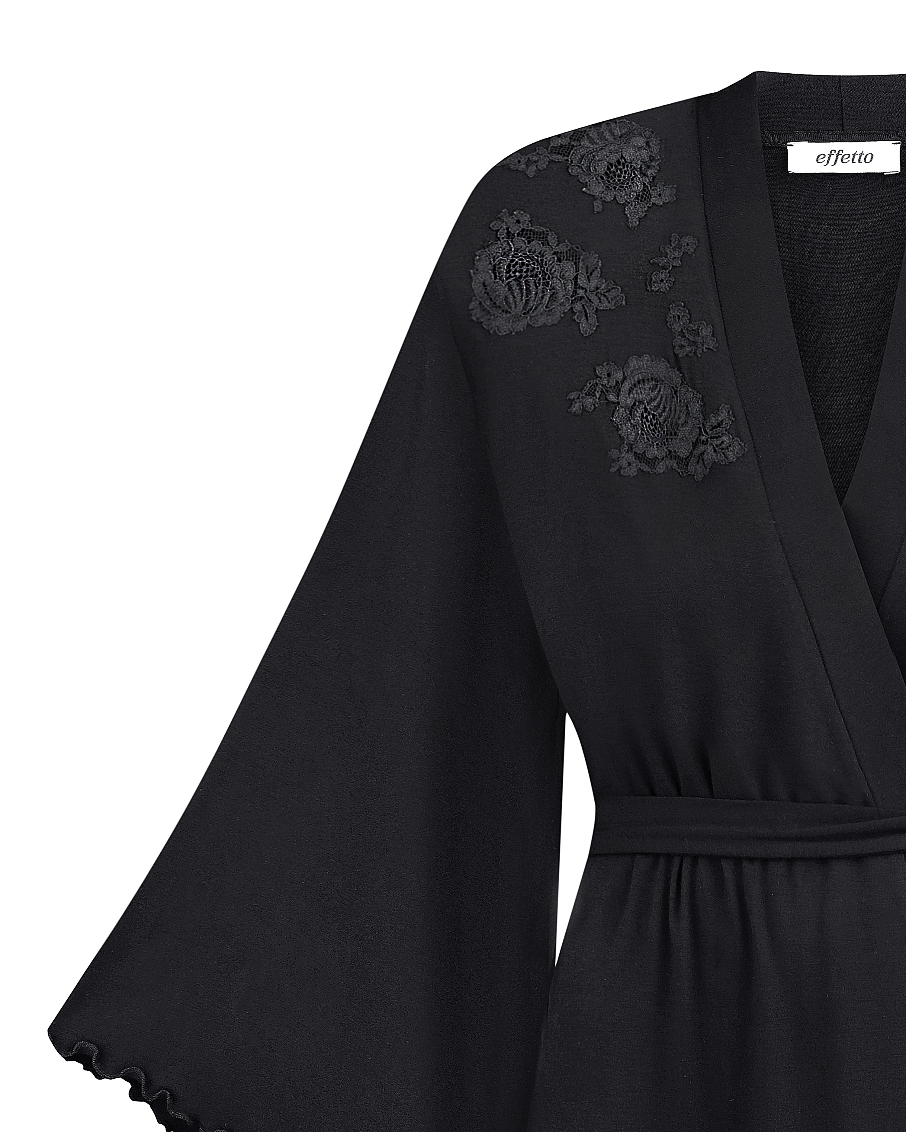 Bamboo Robe 03358 black