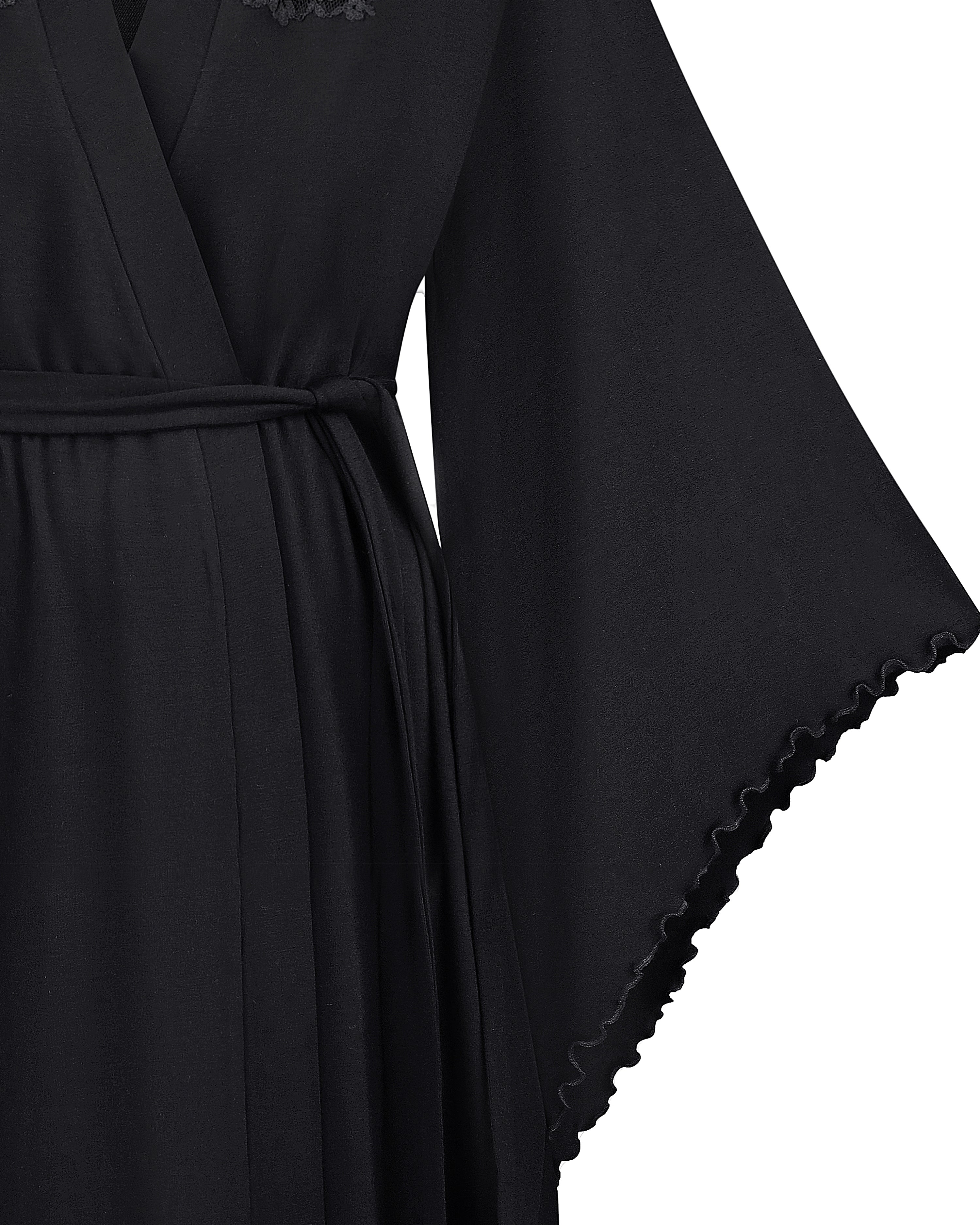 Bamboo Robe 03358 black