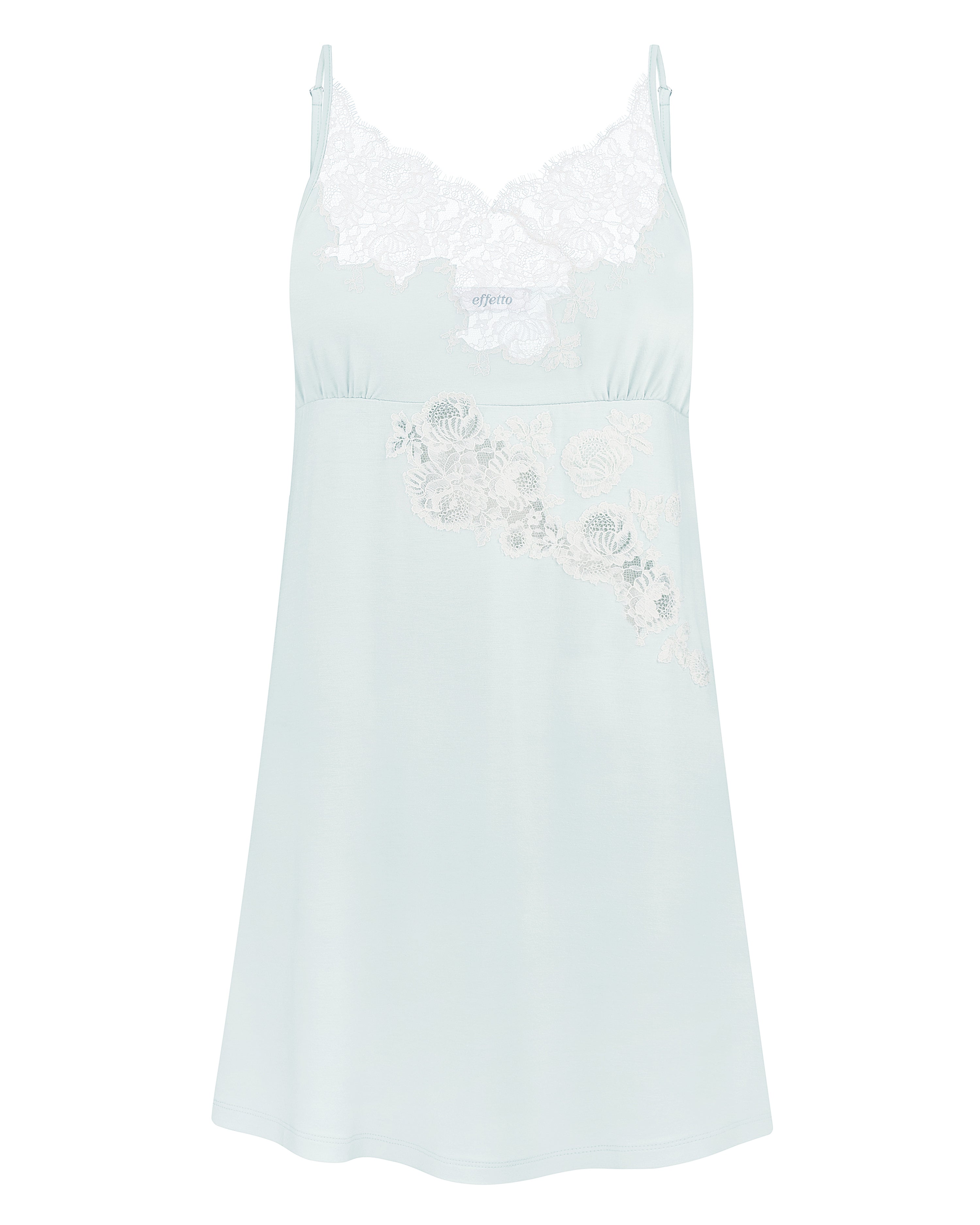 Bamboo Chemise spaghetti strap 03361 mint cream
