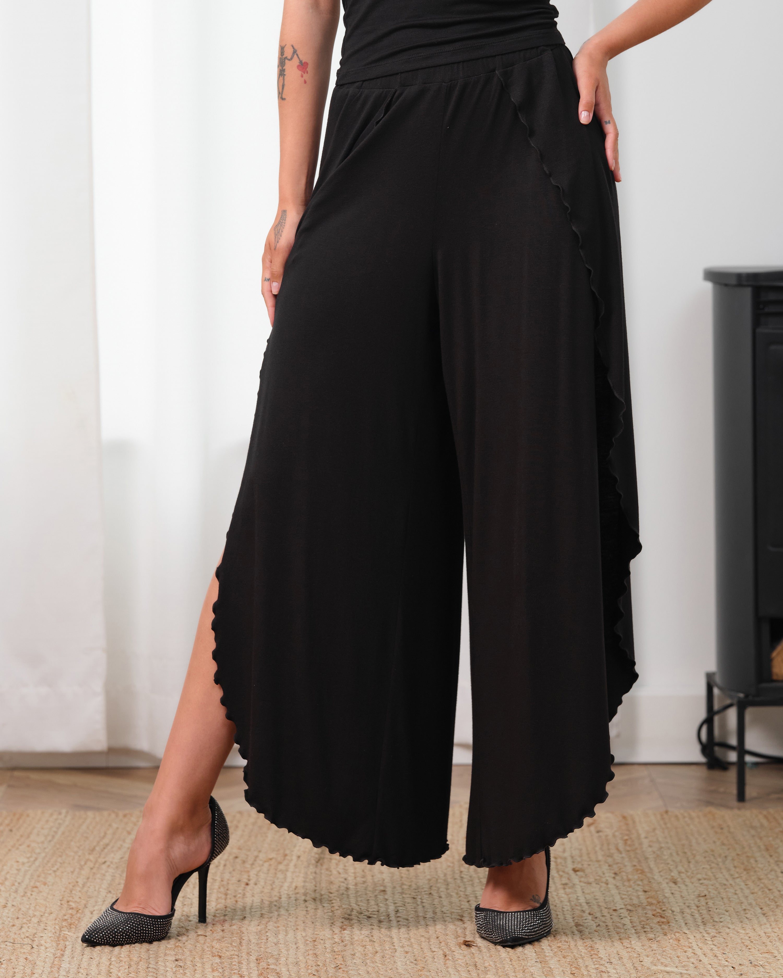 Bamboo Pants 03363 black