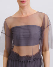 Tulle 4-Piece Set 03367 grey