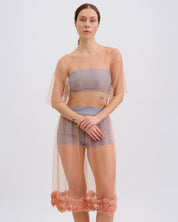 Tulle 4-Piece Set 03367 nude