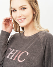 French terry Raglan 0375 grey