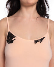 Bamboo Chemise spaghetti strap 0378 peach