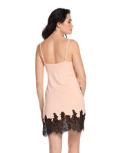 Bamboo Chemise spaghetti strap 0378 peach