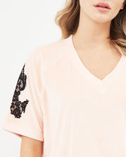 Velour home Set 0380 peach
