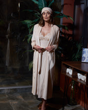 Bamboo Nightgown 0389 ecru