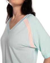 French terry home Set 0393 blue sky