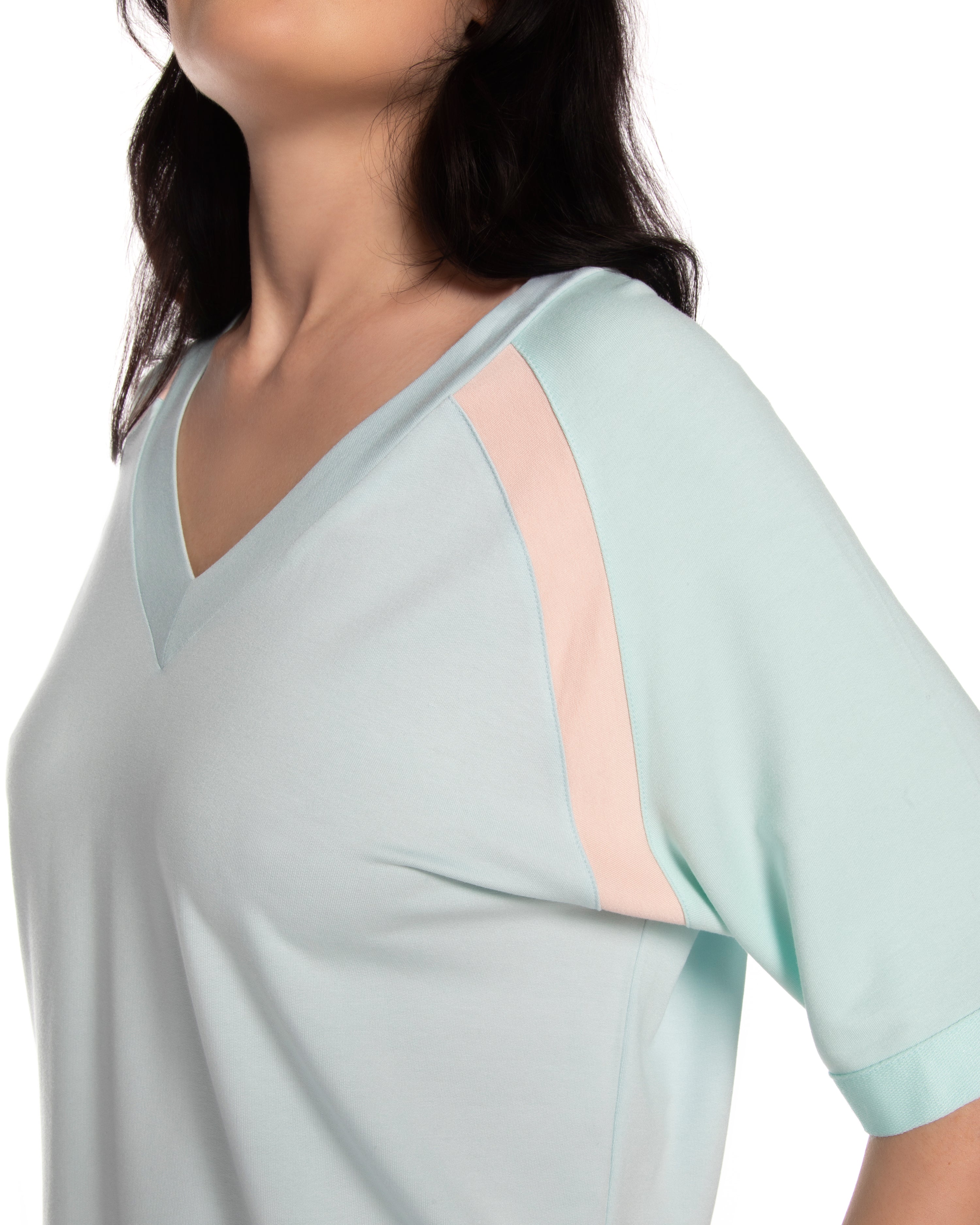 French terry home Set 0393 blue sky