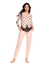 French terry home Set 0397 pink