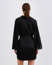 Silk Robe 04101SL black