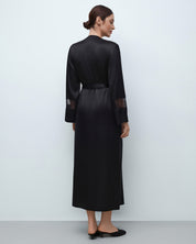 Silk Robe 04107SL black