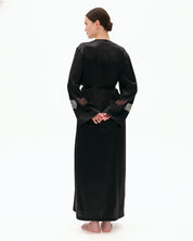 Silk Robe 04107SL black