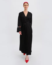Silk Robe 04107SL black