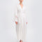 Silk Robe 04107SL ivory