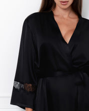 Silk Robe mini 04120SL black