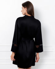 Silk Robe mini 04120SL black