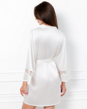 Silk Robe mini 04120SL ivory