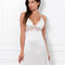 Silk Chemise spaghetti strap 04121SL ivory