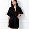 Silk Kimono 04127SL black