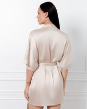 Silk Kimono 04127SL champagne