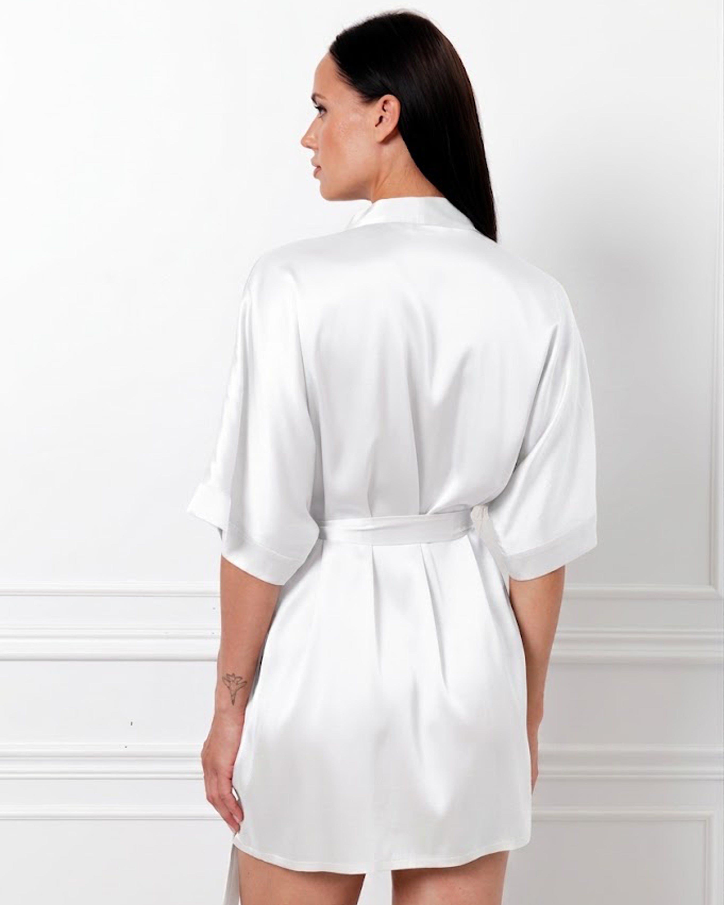 Silk Kimono 04127SL ivory