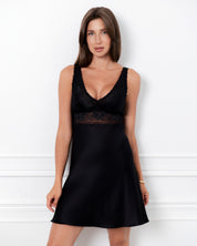 Silk Chemise breast support 04132SL black/black