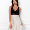 Silk Chemise breast support 04132SL champagne/black