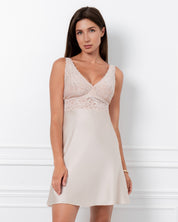 Silk Chemise breast support 04132SL champagne/champagne
