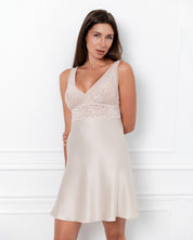 Silk Chemise breast support 04132SL champagne/champagne