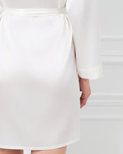 Silk Robe 04133SL ivory