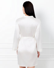 Silk Robe 04133SL ivory