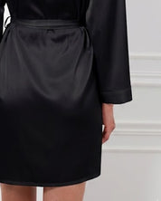 Silk Robe 04133SL black
