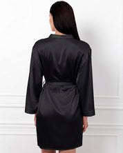 Silk Robe 04133SL black