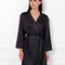 Silk Robe 04133SL black