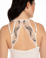 Bamboo Chemise spaghetti strap 10101C ecru