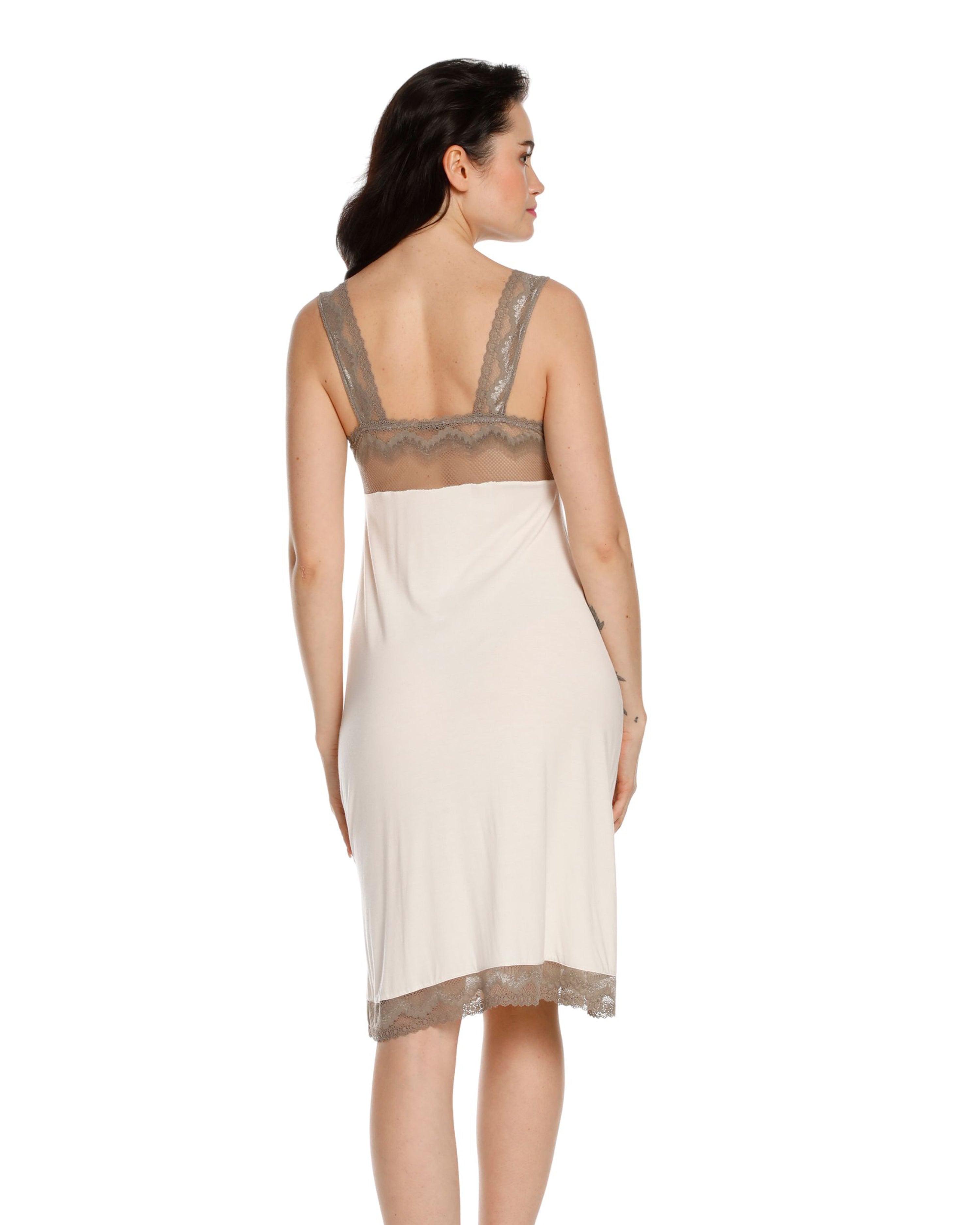 Bamboo Nightgown 10201C ecru