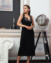 Bamboo Nightgown 10501C black