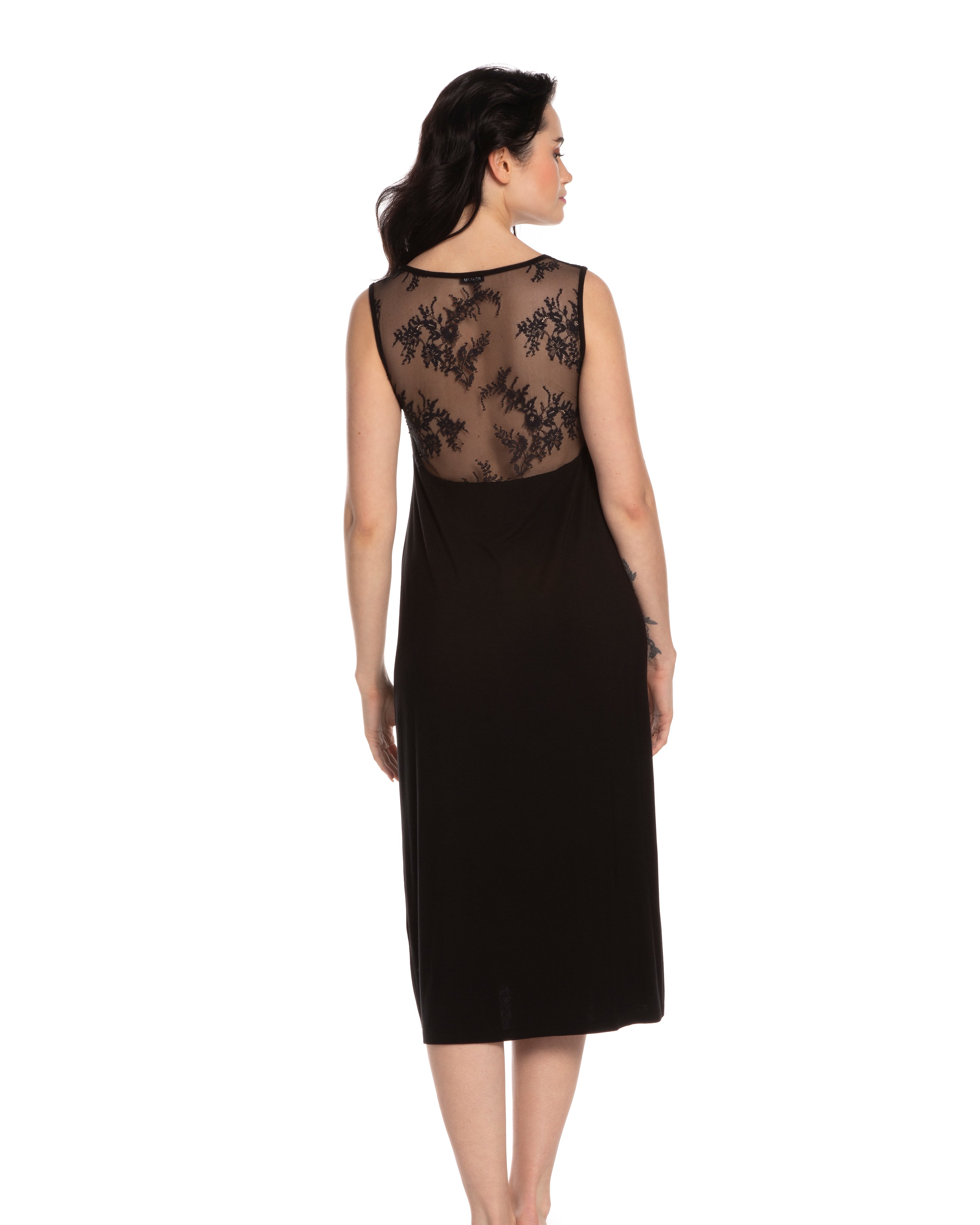 Bamboo Nightgown 10501C black