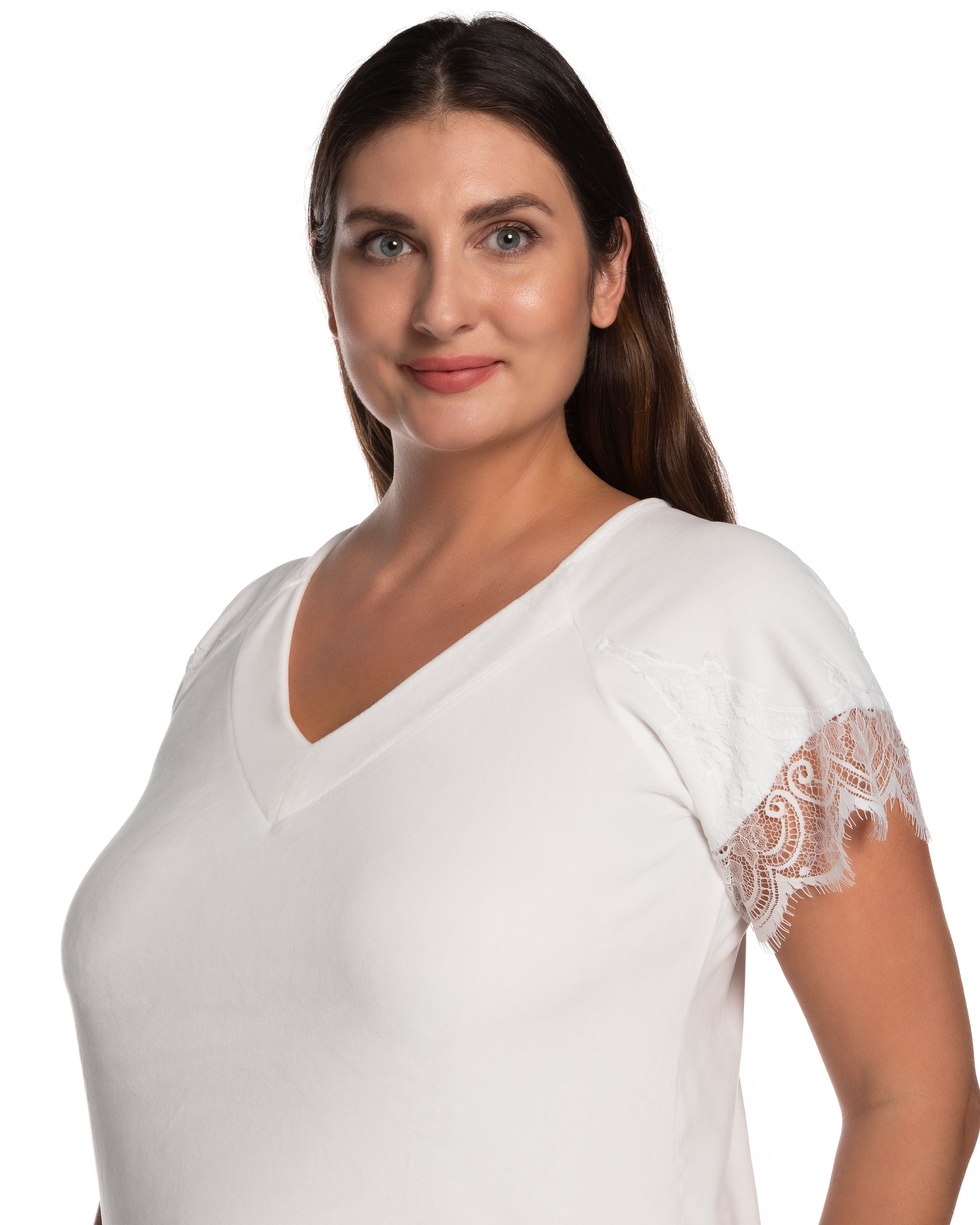 Velour home Set 10801C white